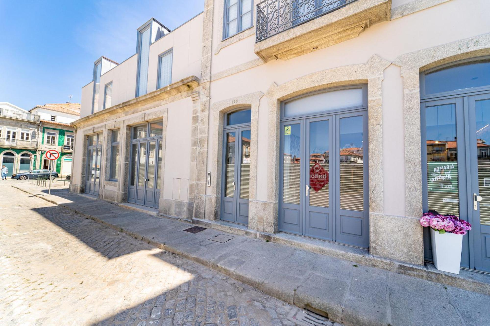 Appartamento Charming Studio Álvares Fagundes, City Center Viana do Castelo Esterno foto